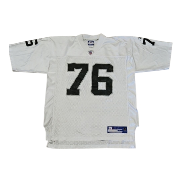 NFL REEBOK Robert Gallery Signed Raiders Jersey Size Large - Picture 1 of 16
